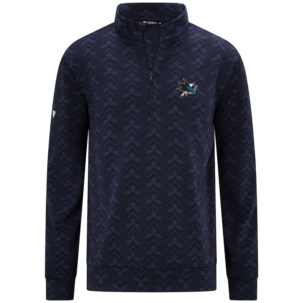 San Jose Sharks Levelwear Chameleon Quarter-Zip Sweatshirt