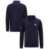 Winnipeg Jets Levelwear Chameleon Quarter-Zip Sweatshirt - Navy - Front View