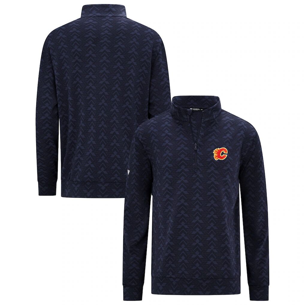 Calgary Flames Levelwear Chameleon Quarter-Zip Sweatshirt