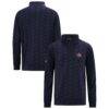 Ottawa Senators Levelwear Chameleon Quarter-Zip Sweatshirt - Navy - Front View