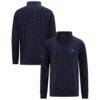 Toronto Maple Leafs Levelwear Chameleon Quarter-Zip Sweatshirt - Navy - Front View