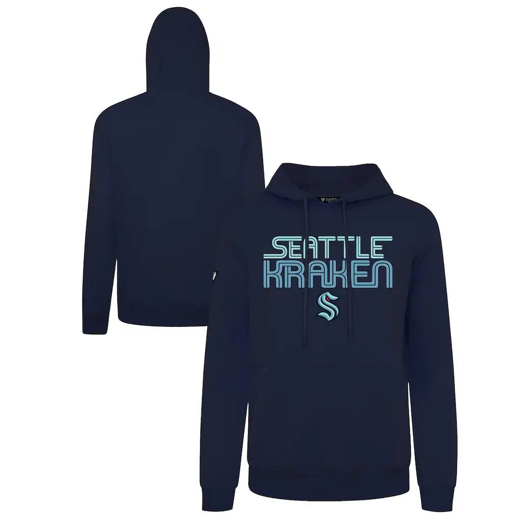 Seattle Kraken Levelwear Podium Lanes Hoodie - Deep Sea Blue
