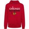 Chicago Blackhawks Levelwear Podium Lanes Hoodie - Red - Side View