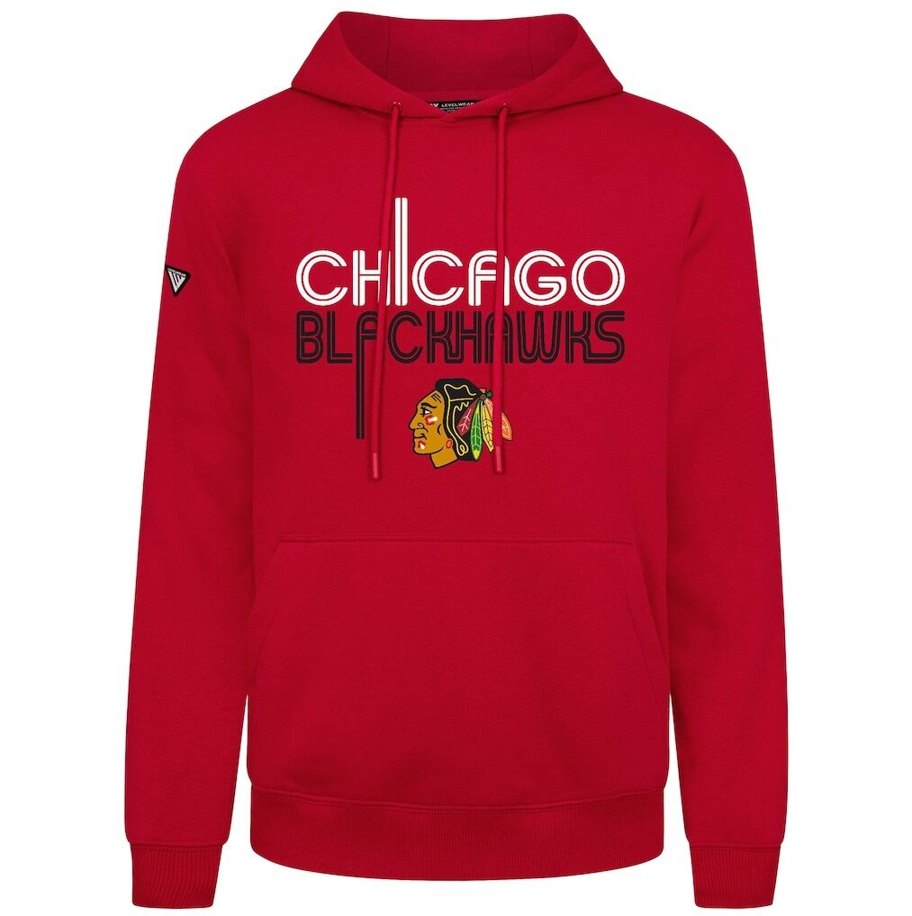 Chicago Blackhawks Levelwear Podium Lanes Hoodie