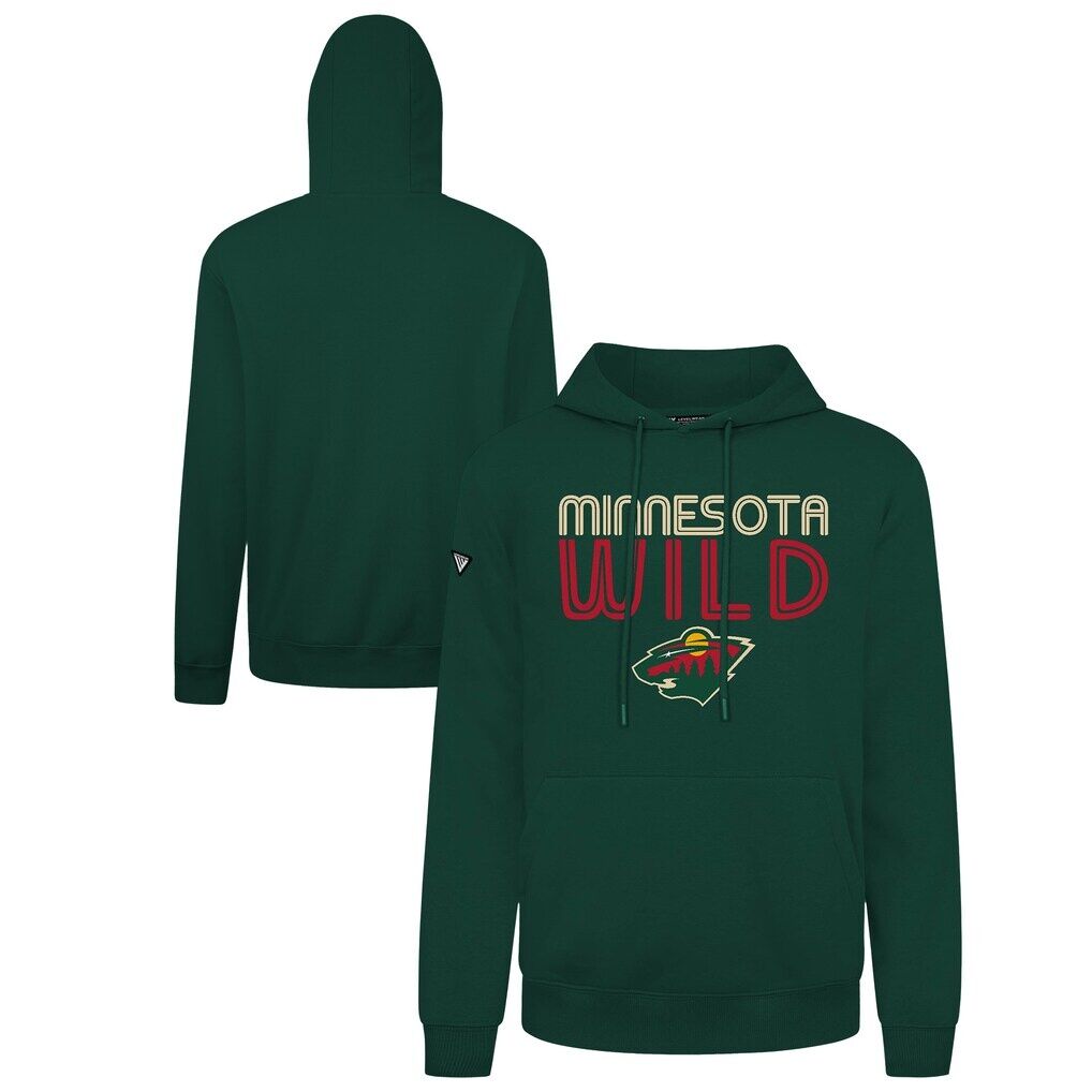 Minnesota Wild Levelwear Podium Lanes Hoodie