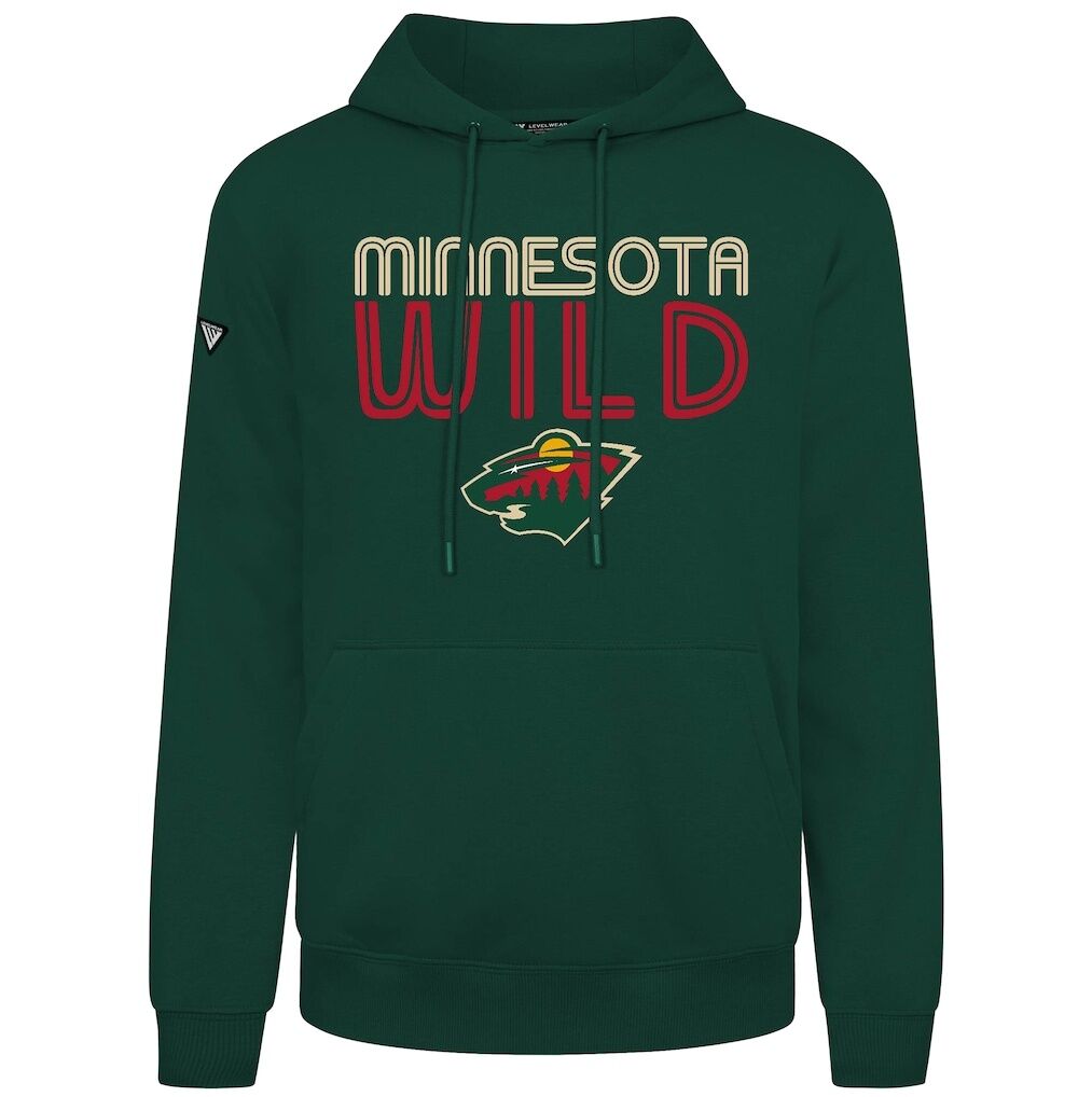 Minnesota Wild Levelwear Podium Lanes Hoodie