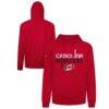 Carolina Hurricanes Levelwear Podium Lanes Hoodie - Red - Front View