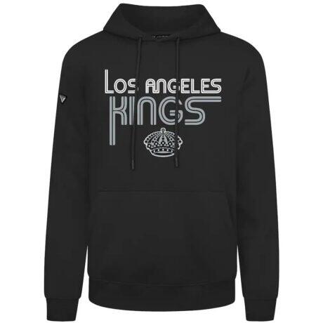 Los Angeles Kings Levelwear Podium Lanes Hoodie - Black - Side View