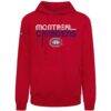 Montreal Canadiens Levelwear Podium Lanes Hoodie - Red - Side View