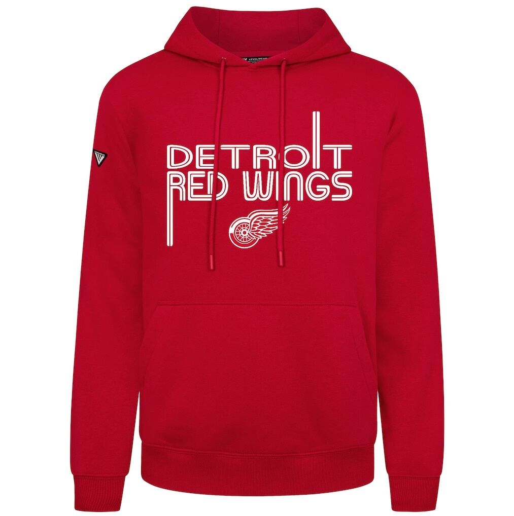 Detroit Red Wings Levelwear Podium Lanes Hoodie