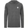 Toronto Maple Leafs Levelwear Spike Hoodie - Gray - Side View