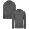 San Jose Sharks Levelwear Spike Hoodie - Gray - Front View