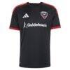 Tai Baribo D.C. United adidas 2026 Black-and-Red Kit Replica Jersey - Black - Side View