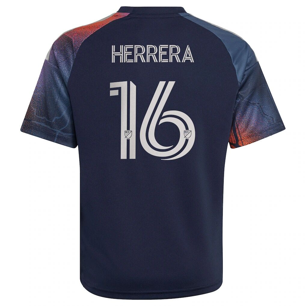 Héctor Herrera Houston Dynamo FC adidas Youth 2026 Mission Control Replica Jersey