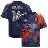 Héctor Herrera Houston Dynamo FC adidas Youth 2026 Mission Control Replica Jersey - Blue - Front View