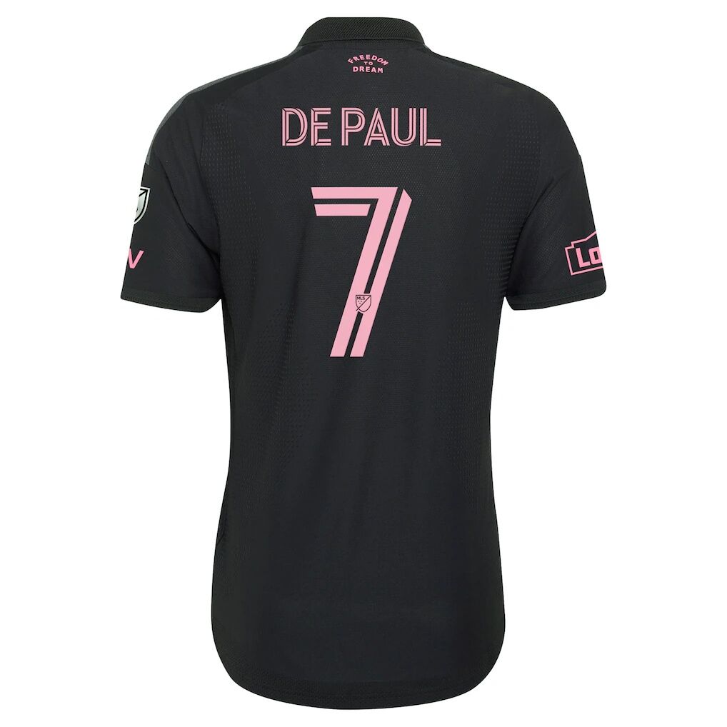 Rodrigo De Paul Inter Miami CF adidas 2026 Presagio On-Field Authentic Patch Jersey