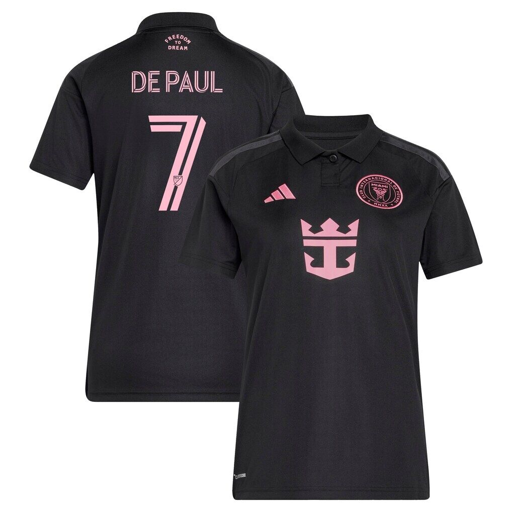 Rodrigo De Paul Inter Miami CF adidas Women's 2026 Presagio Replica Jersey
