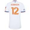 Miles Robinson FC Cincinnati adidas 2026 The Seven Hills Kit On-Field Authentic Patch Jersey - White - Detail View