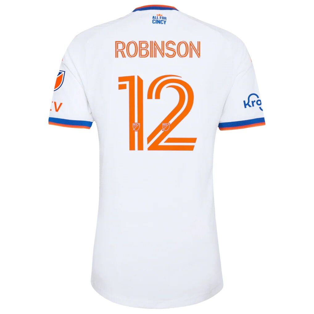Miles Robinson FC Cincinnati adidas 2026 The Seven Hills Kit On-Field Authentic Patch Jersey