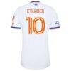 Evander da Silva Ferreira FC Cincinnati adidas 2026 The Seven Hills Kit On-Field Authentic Patch Jersey - White - Detail View