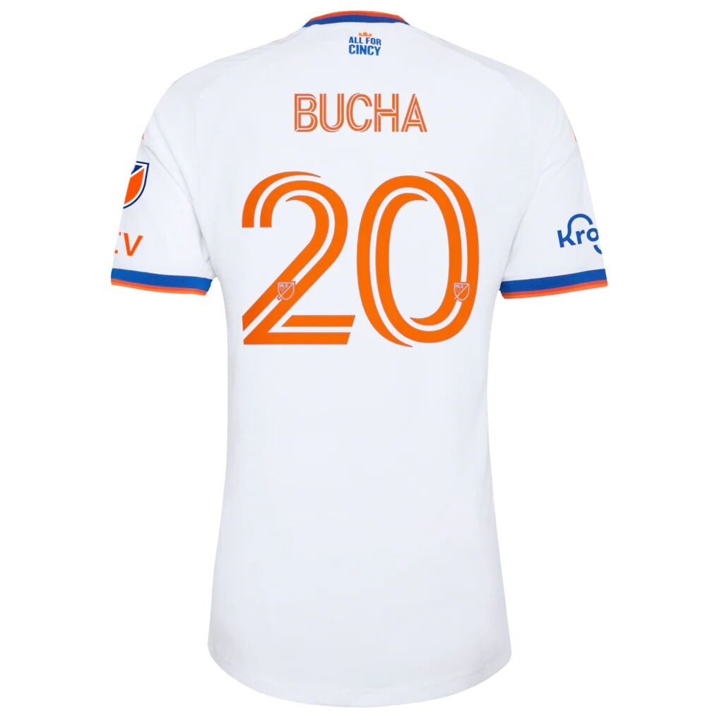 Pavel Bucha FC Cincinnati adidas 2026 The Seven Hills Kit On-Field Authentic Patch Jersey