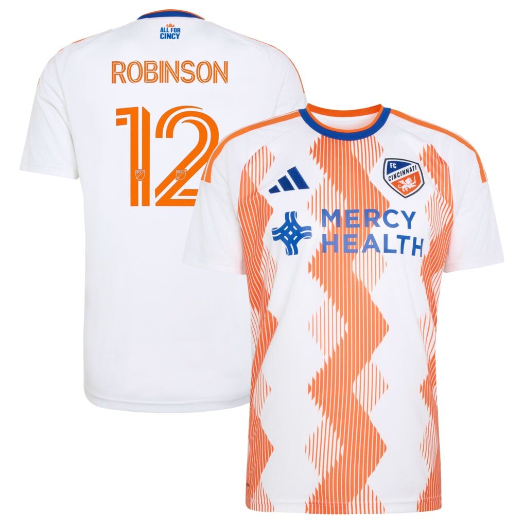 Miles Robinson FC Cincinnati adidas 2026 The Seven Hills Kit Replica Jersey