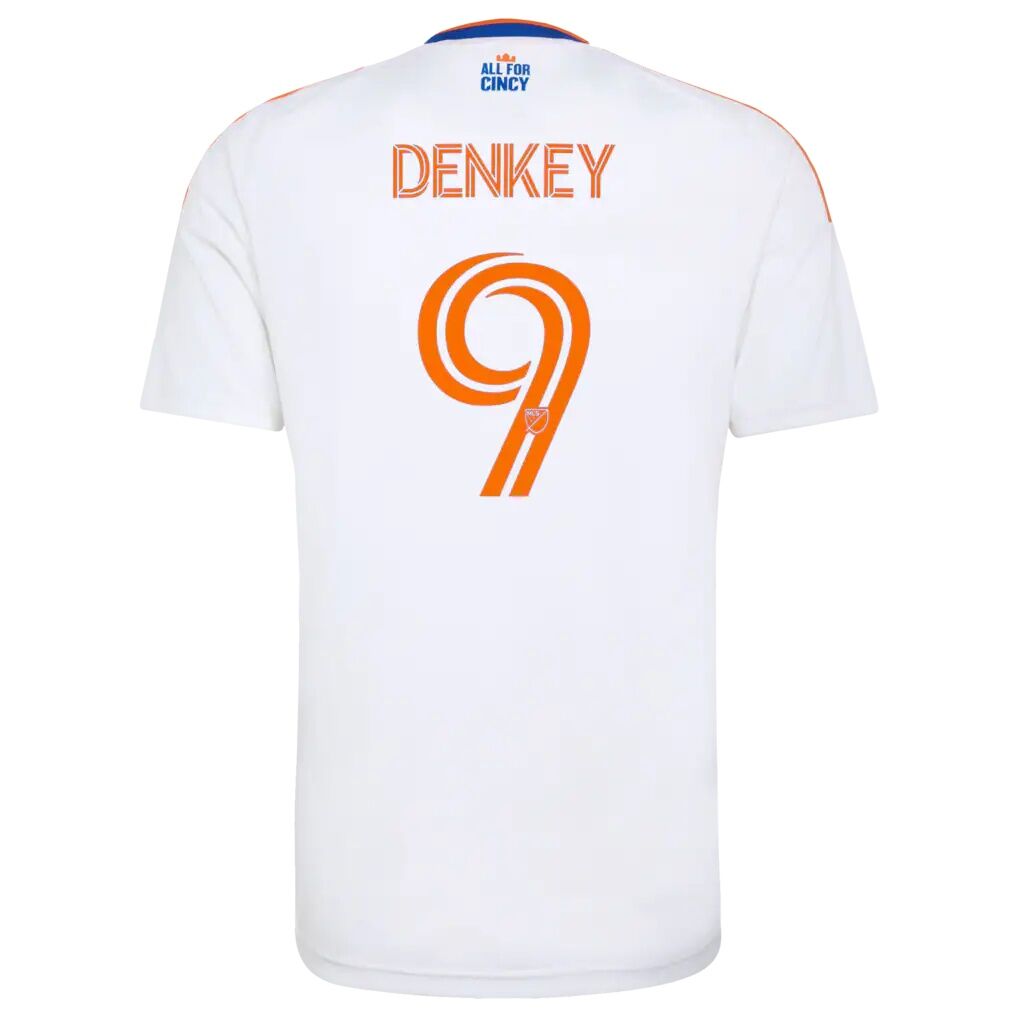 Kévin Denkey FC Cincinnati adidas 2026 The Seven Hills Kit Replica Jersey