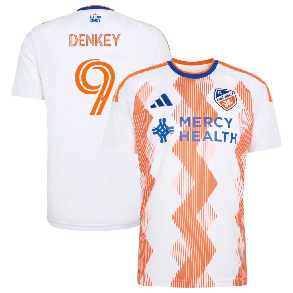 Kévin Denkey FC Cincinnati adidas 2026 The Seven Hills Kit Replica Jersey