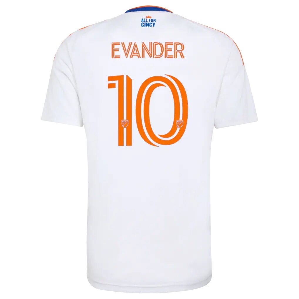 Evander da Silva Ferreira FC Cincinnati adidas 2026 The Seven Hills Kit Replica Jersey