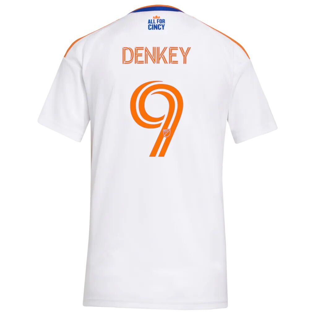 Kévin Denkey FC Cincinnati adidas Women's 2026 The Seven Hills Kit Replica Jersey