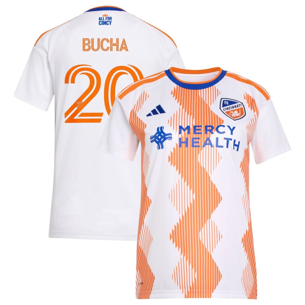 Pavel Bucha FC Cincinnati adidas Women's 2026 The Seven Hills Kit Replica Jersey
