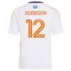 Miles Robinson FC Cincinnati adidas Youth 2026 The Seven Hills Kit Replica Jersey - White - Detail View