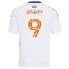 Kévin Denkey FC Cincinnati adidas Youth 2026 The Seven Hills Kit Replica Jersey - White - Detail View