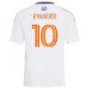 Evander da Silva Ferreira FC Cincinnati adidas Youth 2026 The Seven Hills Kit Replica Jersey - White - Detail View
