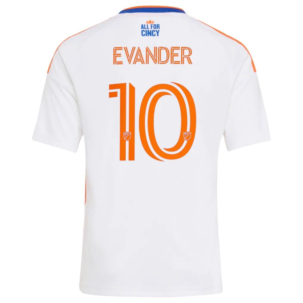 Evander da Silva Ferreira FC Cincinnati adidas Youth 2026 The Seven Hills Kit Replica Jersey