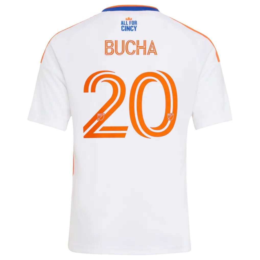 Pavel Bucha FC Cincinnati adidas Youth 2026 The Seven Hills Kit Replica Jersey
