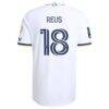 Marco Reus LA Galaxy adidas 2026 The VeloCITY Kit On-Field Authentic Patch Jersey - White - Detail View