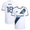Marco Reus LA Galaxy adidas 2026 The VeloCITY Kit On-Field Authentic Patch Jersey - White - Front View