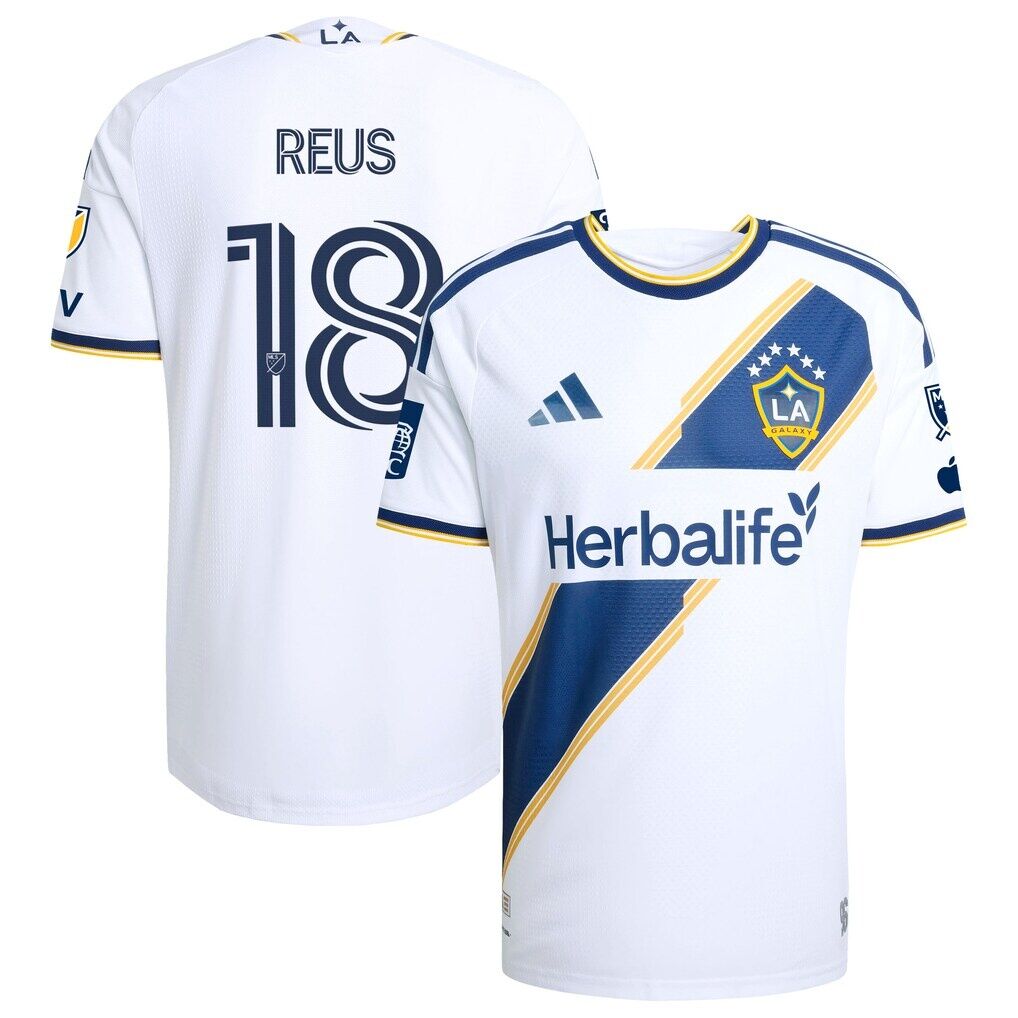 Marco Reus LA Galaxy adidas 2026 The VeloCITY Kit On-Field Authentic Patch Jersey