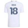 Marco Reus LA Galaxy adidas 2026 The VeloCITY Kit Replica Jersey - White - Detail View