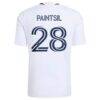 Joseph Paintsil LA Galaxy adidas 2026 The VeloCITY Kit Replica Jersey - White - Detail View