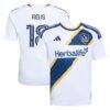 Marco Reus LA Galaxy adidas Youth 2026 The VeloCITY Kit Replica Jersey - White - Front View
