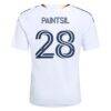 Joseph Paintsil LA Galaxy adidas Youth 2026 The VeloCITY Kit Replica Jersey - White - Detail View
