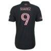 Luis Suárez Inter Miami CF adidas 2026 Presagio On-Field Authentic Patch Jersey - Black - Detail View