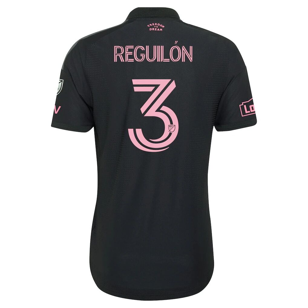 Sergio Reguilón Inter Miami CF adidas 2026 Presagio On-Field Authentic Patch Jersey