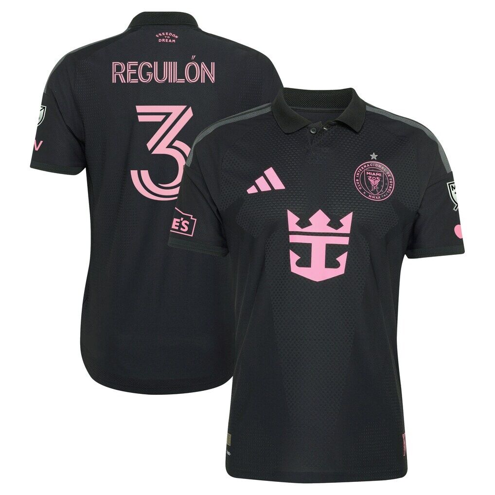 Sergio Reguilón Inter Miami CF adidas 2026 Presagio On-Field Authentic Patch Jersey