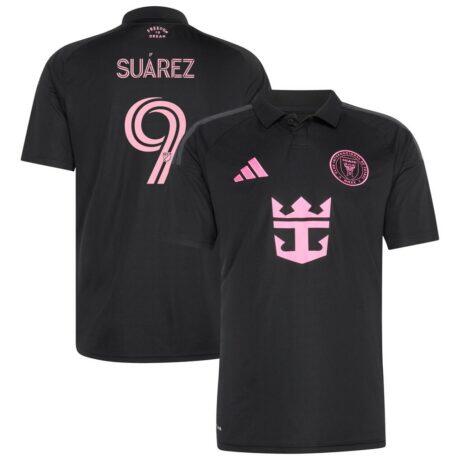 Luis Suárez Inter Miami CF adidas 2026 Presagio Replica Jersey - Black - Front View