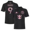 Luis Suárez Inter Miami CF adidas Youth 2026 Presagio Replica Jersey - Black - Front View