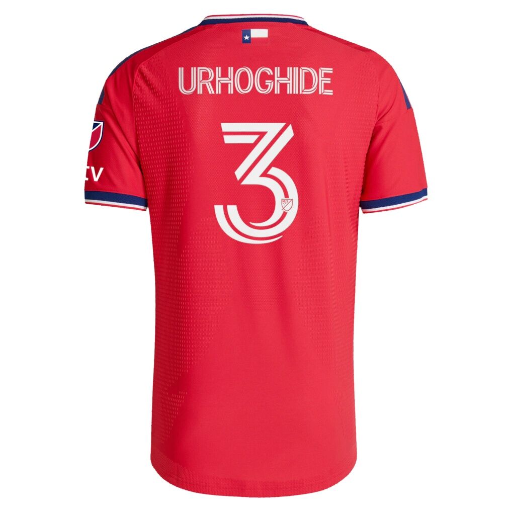 Osaze Urhoghide FC Dallas adidas 2026 DNA Kit On-Field Authentic Patch Jersey