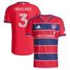 Osaze Urhoghide FC Dallas adidas 2026 DNA Kit On-Field Authentic Patch Jersey - Red - Front View
